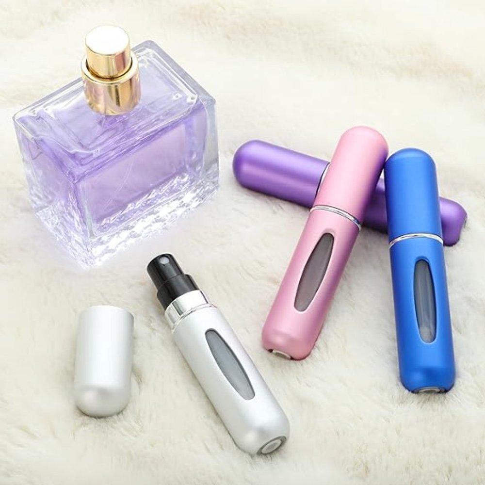 4PCS  Portable Mini Refillable Perfume Atomizer Bottles